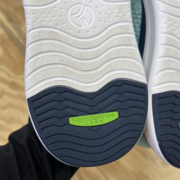 KIZIK Lima Hands Free Knit Sneakers Shoes Spearmint Green Womens 5.5 Men’s 4 - Picture 9 of 10